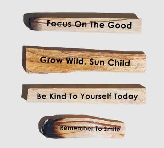 Positive Affirmation Palo Santo Bundle